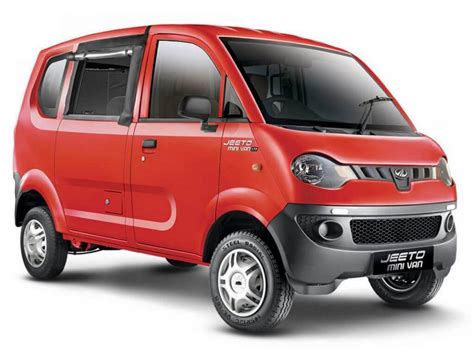 Mahindra Jeeto Minivan Launched in India - Price, Specs, Features, Review