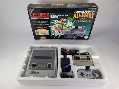 Nintendo Snes - Console with games (1) - In original box - Catawiki