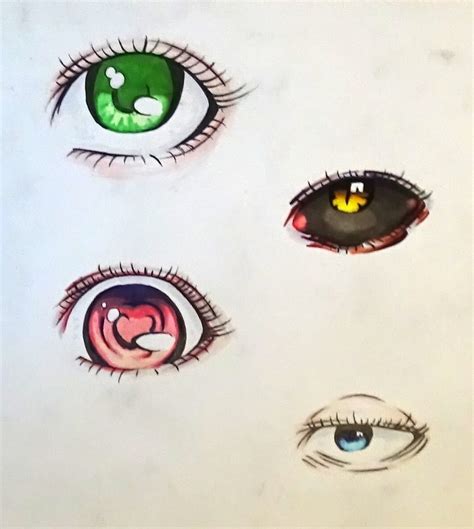 The Best 10 Anime Scary Eye Drawings - trendqopponent