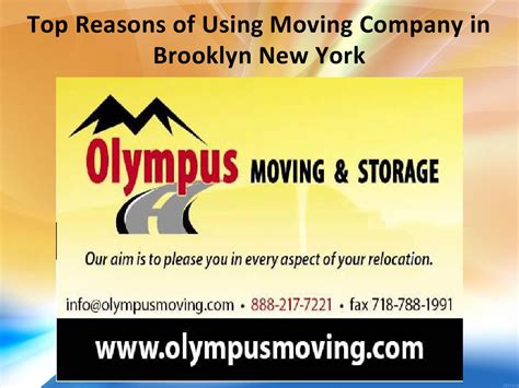 Top reasons of using moving company in brooklyn new york by ...