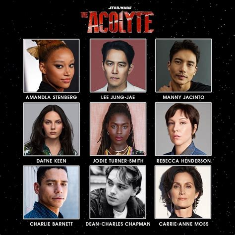 The Acolyte Original Series Cast Revealed | StarWars.com