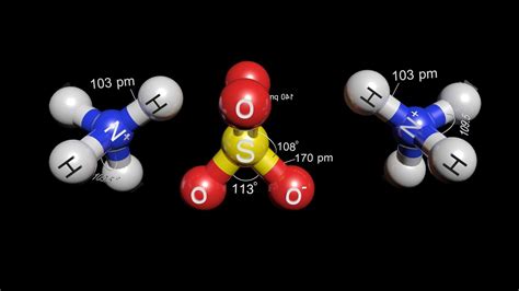 Ammonium sulfate 3D Model NH4 2SO4 3D model | CGTrader