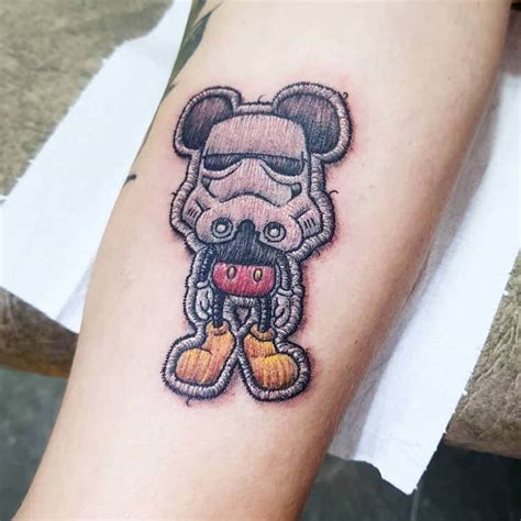 Tatuajes de parches bordados inspirados en la cultura pop