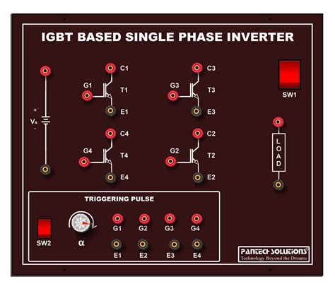 IGBT Based Single Phase Inverter