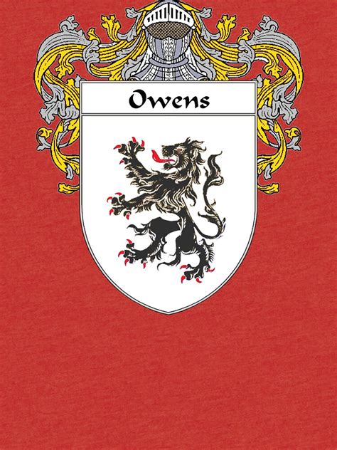 "Owens Coat of Arms / Owens Family Crest" T-shirt by IrishArms | Redbubble