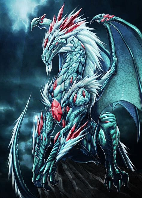 Crystalline Dragon | Fantasy dragon, Dragon pictures, Ice dragon