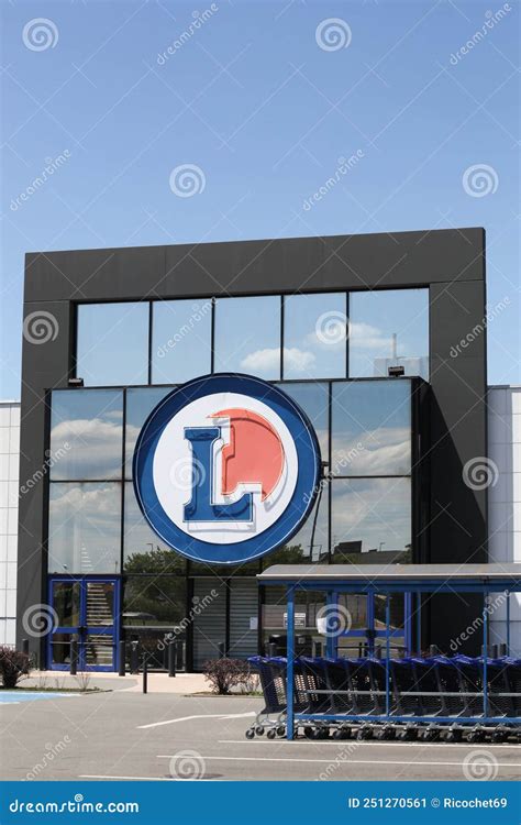 E.Leclerc Supermarket Facade. Corsica Island, France Editorial Photo ...