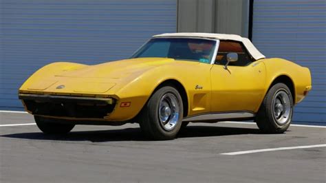 1973 Chevrolet Corvette Convertible L82 Project VIN: 1Z67T3S418943 - CLASSIC.COM