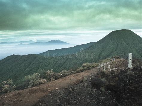 Mount Gede stock image. Image of complex, gunung, java - 95310153