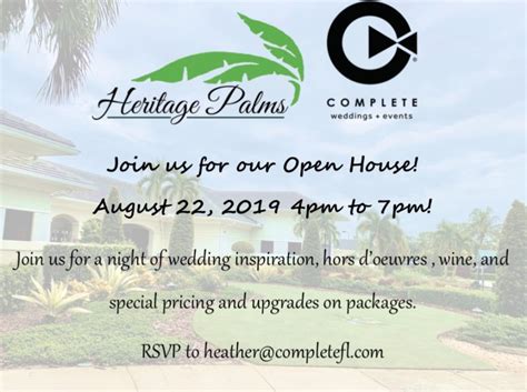 Heritage Palms Golf & Country Club Open House