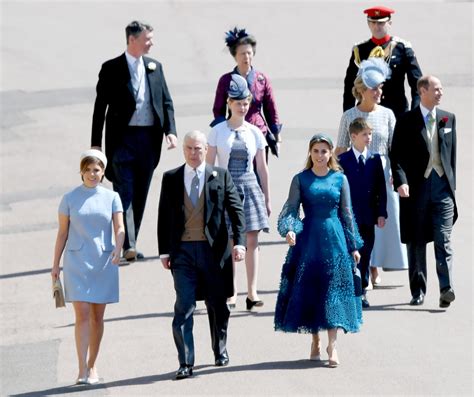 Princess Eugenie, Princess Beatrice Arrive at Royal Wedding | Us Weekly