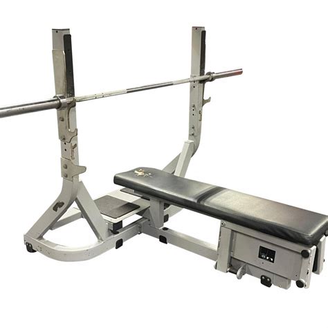 Technogym Olympic Flat Bench Press Pure Strength Silver - Strength from FitKit UK Ltd UK