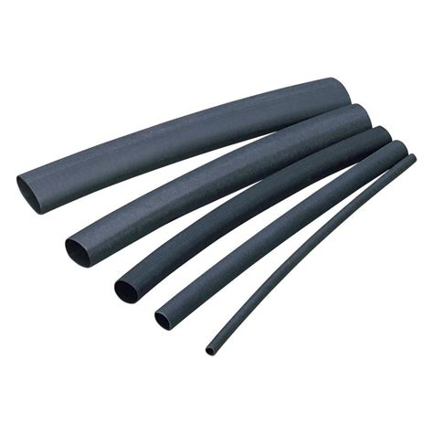 2-To-1 Heat Shrink Tube 18-20Ga 50.Ft Roll Black