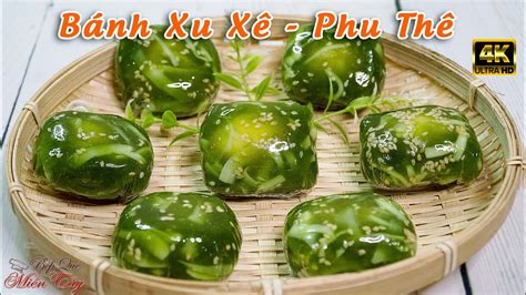 Cách làm Bánh Xu Xê - Bánh Phu Thê lá dứa nhân đậu xanh dai giòn tại nhà | Bếp Quê Miền Tây ...