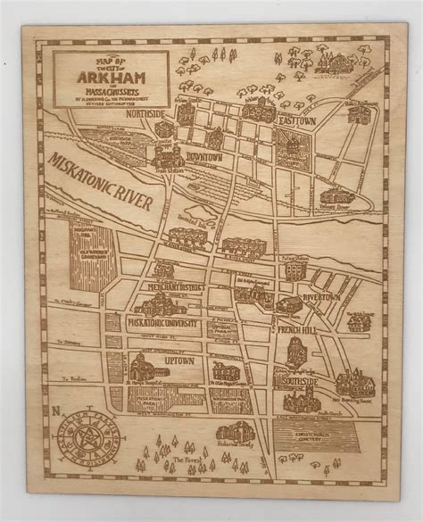 Arkham Map, Miskatonic University - BreakPoint Laser