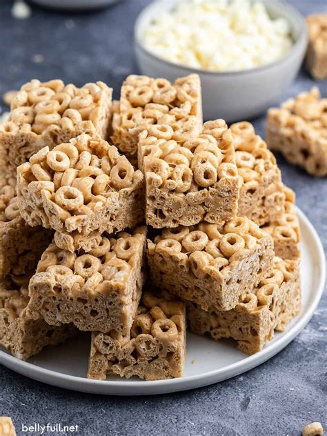 Cheerios Marshmallow Treats - Belly Full