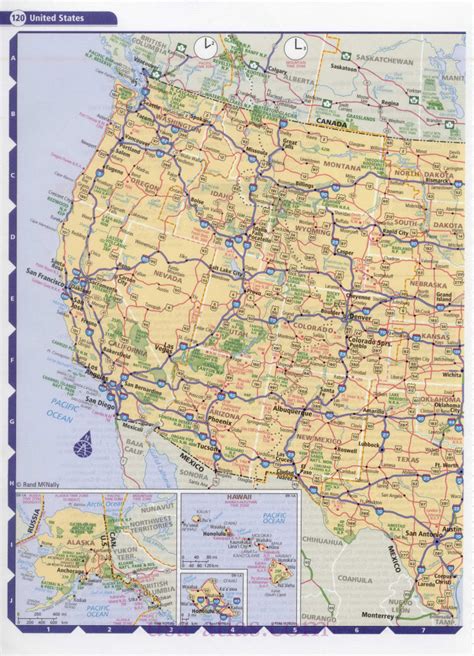 Printable Road Map Of Southwest Usa Printable Us Maps All In One Photos ...