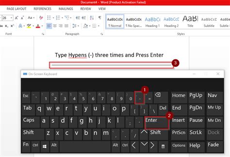 How To Draw Line In Ms Word - Leavetom12