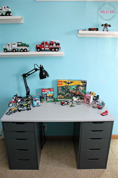 Easy DIY Lego Tables Ikea Hack! Lego Desk Tutorial - Must Have Mom