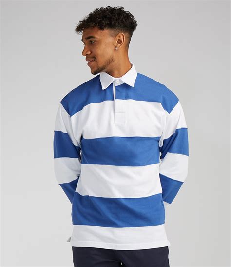 Front Row Front Row Sewn Stripe Rugby Shirt