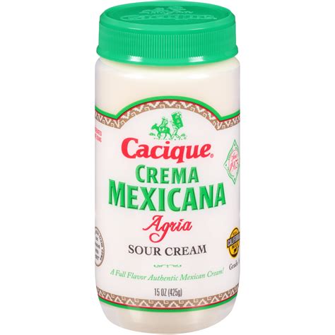 Cacique Crema Mexicana Agria, Sour Cream, 15 oz - Walmart.com