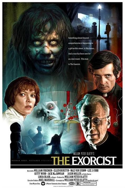 L'exorciste | Exorcist movie, Horror movie art, Horror movies