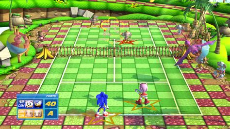 Sega Superstars Tennis - Playstation 3/Xbox 360 - Gallery - Sonic SCANF