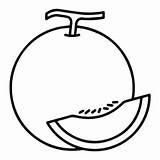 Melons Coloring Pages Printable For Free Download sketch template