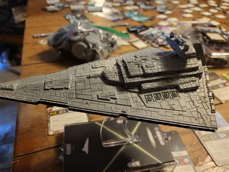 Painted the Chimaera to a normal ISD : r/StarWarsArmada