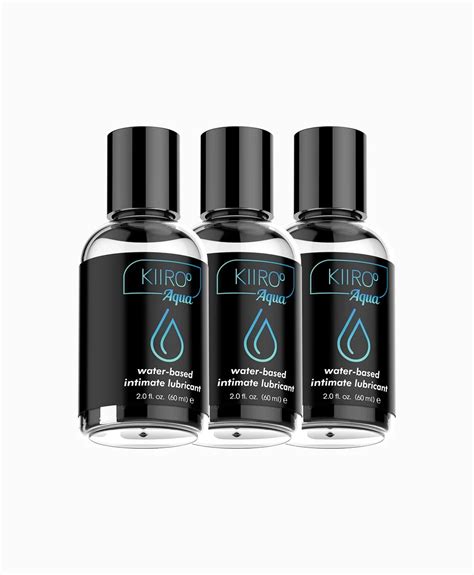 Aqua Premium Water-based Lube 3 Pack Products - FeelStars.com