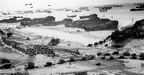 What the Beaches of Normandy Look Like, Then and Now