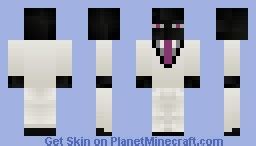 ENDERMAN IN TUXEDO Minecraft Skin