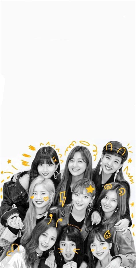 wallpaper - twice - ot9 | Papel de parede kpop, Twice integrantes, Kpop