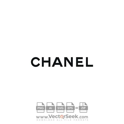 Chanel Text Logo Vector - (.Ai .PNG .SVG .EPS Free Download)