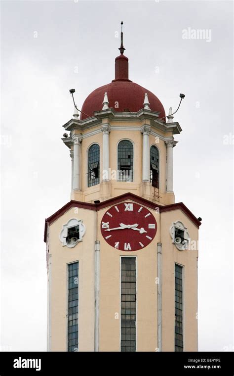 The clock tower of Manila, a well known landmark Stock Photo - Alamy