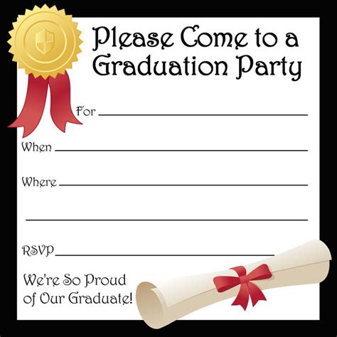 The 25+ best Free printable graduation invitations ideas on Pinterest | Great graduation gifts ...