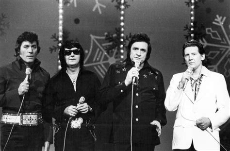 Johnny Cash, Roy Orbison Christmas tribute to Elvis Presley