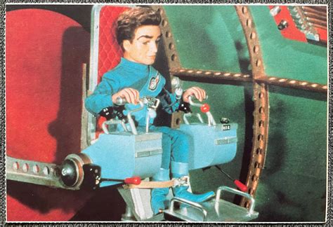 Thunderbirds Scott Tracy 1993 Vintage Postcard | Etsy