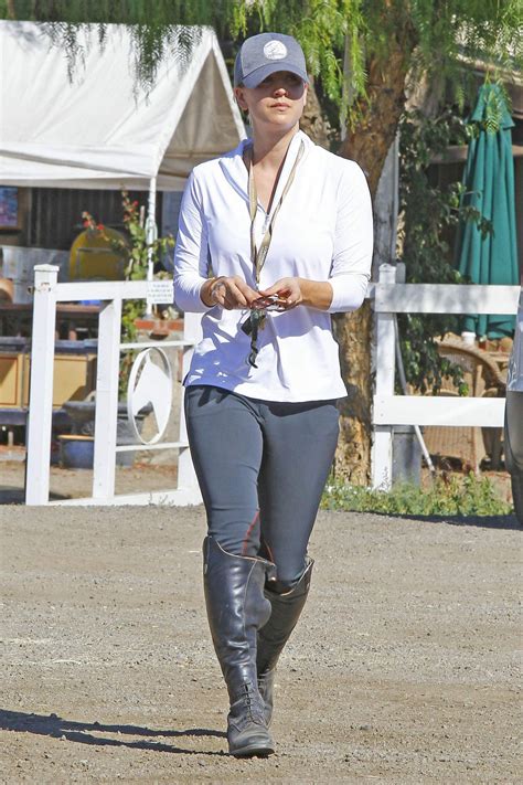 Kaley Cuoco - Flintridge Riding Club in Los Angeles, October 2015 • CelebMafia