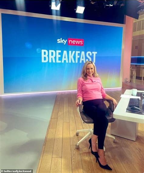 Broadcaster Sally Lockwood reveals she is pregnant as she hails Sky News colleagues for hiding ...