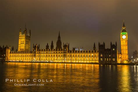 House of Parliment at Night, Houses of Parliment, London, United Kingdom