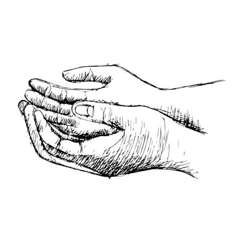 Two Hands Praying Drawing Stock Photos, Pictures & Royalty-Free Images ...