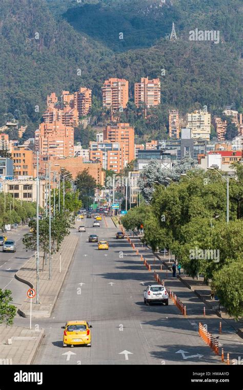 Colombia, Cundinamarca department, Bogota, Zona Rosa, Calle 85 Stock ...