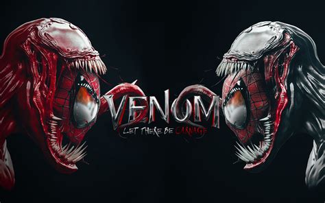 Carnage vs Venom Spider-Man 4K Wallpaper