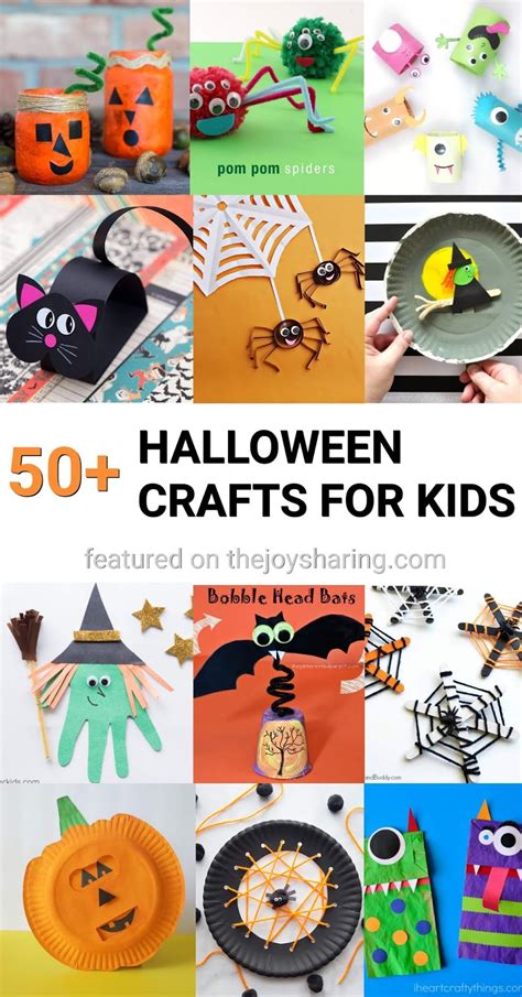 50+ Halloween Crafts for Kids - The Joy of Sharing