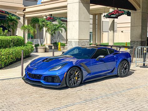 Chevrolet Corvette C7 ZR1 Blue BC Forged EH184 Wheel | Wheel Front