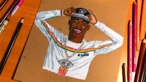 DRAWING DaBaby for 8 Hours Straight!! | REAL LIFE DaBaby Drawing using Prismacolor Pencils ...