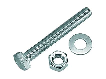 ARBAN INDUSTRIES NUT BOLT WASHER, (5/16 x 4Inch, 100mm length) Hex Head ...