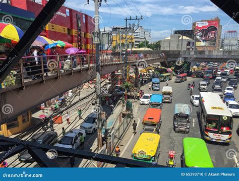 Taft Avenue-EDSA Intersection in Pasay, Manila Editorial Image - Image ...