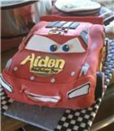 Lightning Mcqueen Cake - CakeCentral.com